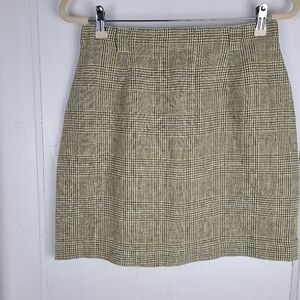 Gap Vintage 90's 100% Linen Skirt Size 10